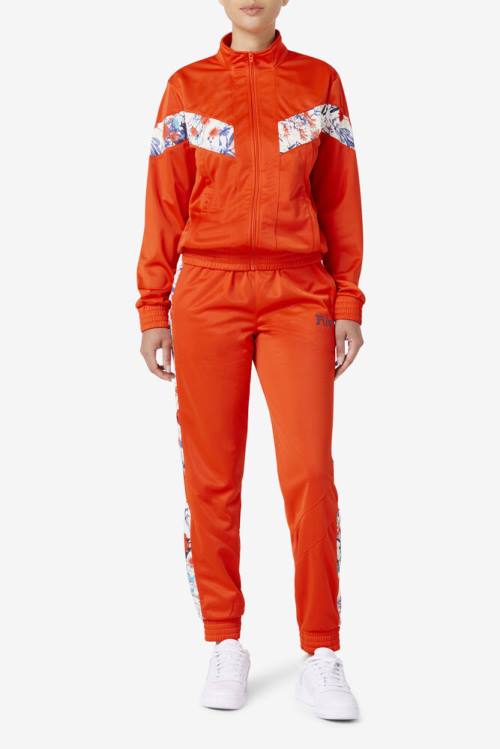 Orange Women's Fila Kiara Track Pants | Fila736OC