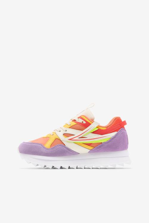 Orange Women's Fila Sandenal Orbit Sneakers | Fila730FO