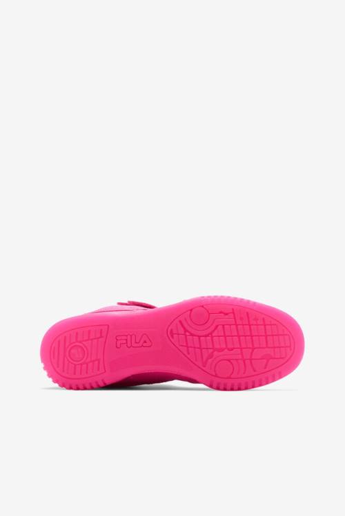 Pink / Black Women's Fila F-14 Sneakers | Fila719RH