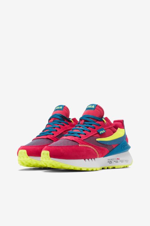 Pink / Blue / Yellow Women's Fila Renno N-generation Sneakers | Fila920PE