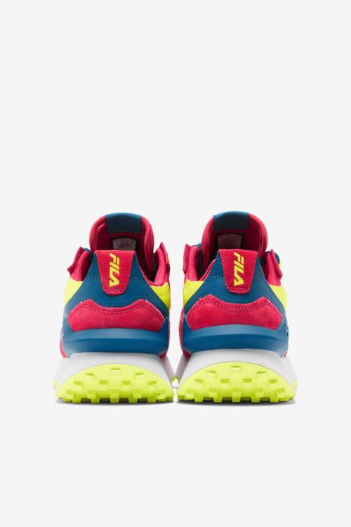 Pink / Blue / Yellow Women's Fila Renno N-generation Sneakers | Fila920PE