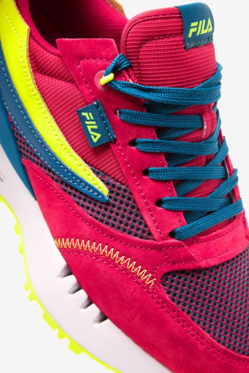 Pink / Blue / Yellow Women's Fila Renno N-generation Sneakers | Fila920PE