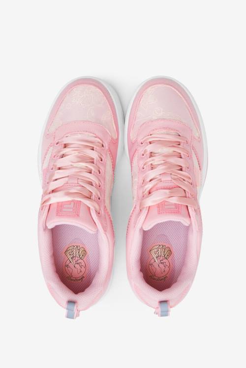 Pink / Coral Pink Women's Fila Lnx-100 Valentine's Day Sneakers | Fila730RU