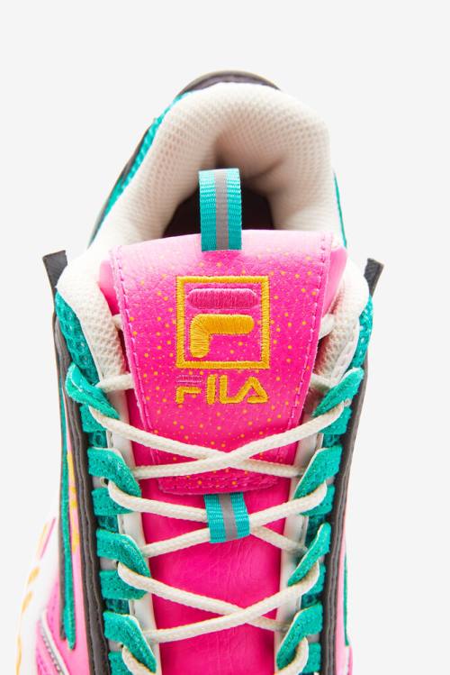 Pink / Gold Women's Fila Disruptor 2 Exp Sneakers | Fila570AG