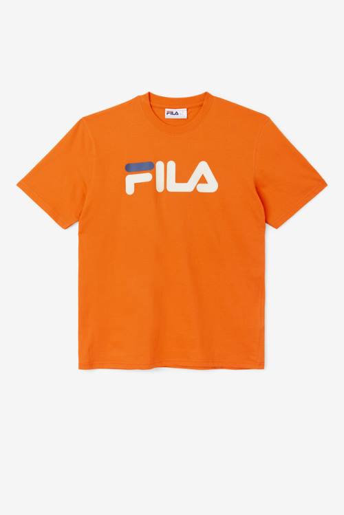 Pink / Grey / Navy Men\'s Fila Eagle Tee T Shirts | Fila426HU