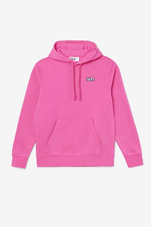 Pink Men\'s Fila Algot Hoodie | Fila489JL