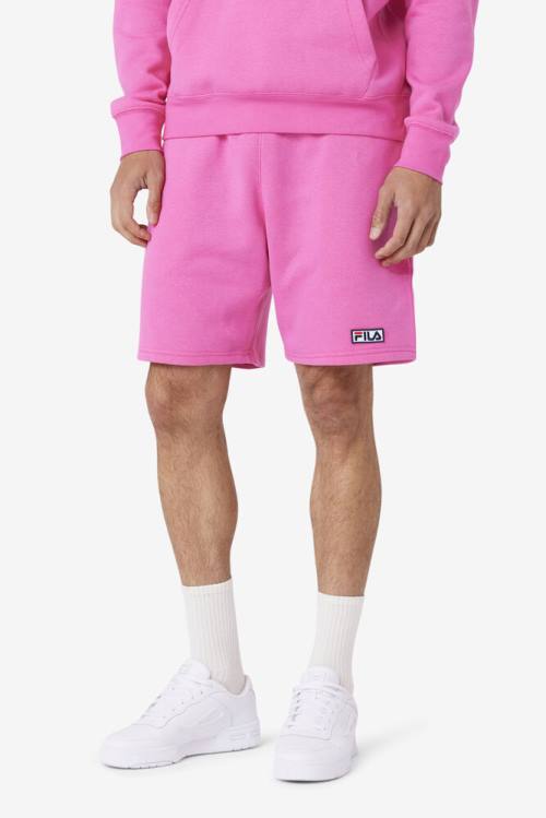 Pink Men's Fila Kylan Shorts | Fila564CW