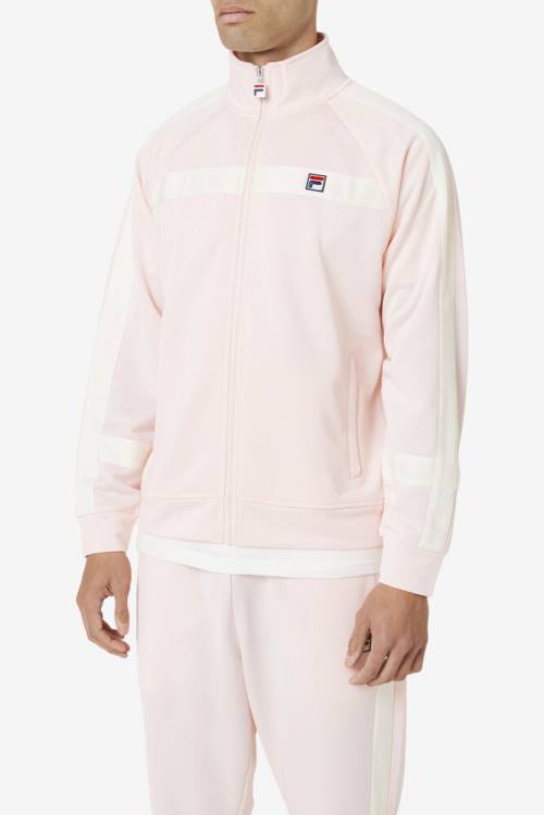 Pink Men's Fila Renzo Jackets | Fila258LM