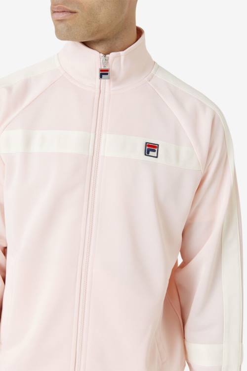 Pink Men's Fila Renzo Jackets | Fila258LM