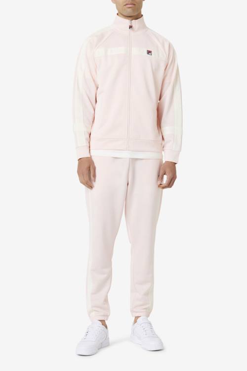 Pink Men's Fila Renzo Pants | Fila796KJ