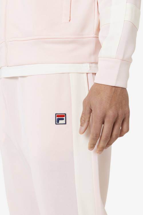 Pink Men's Fila Renzo Pants | Fila796KJ