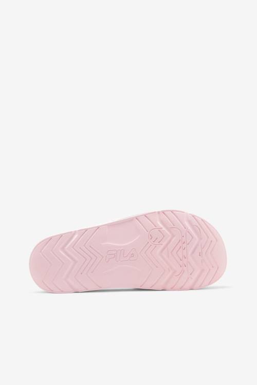 Pink / Navy / Red Women's Fila Drifter Slides | Fila584TY