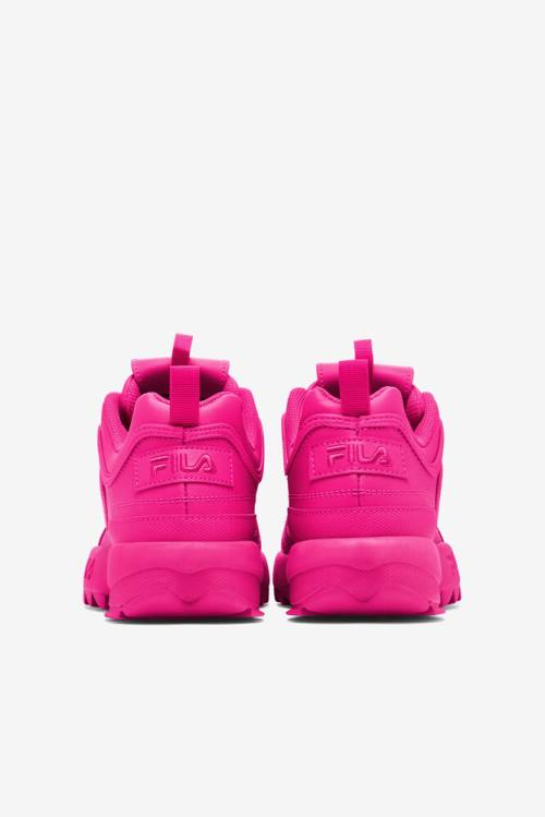 Pink / Pink Women's Fila Disruptor 2 Premium Sneakers | Fila837YC