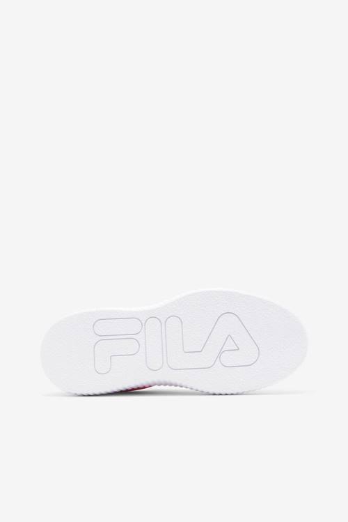 Pink / White / Pink Women's Fila Sandblast Oversole Rolando Sneakers | Fila690RN