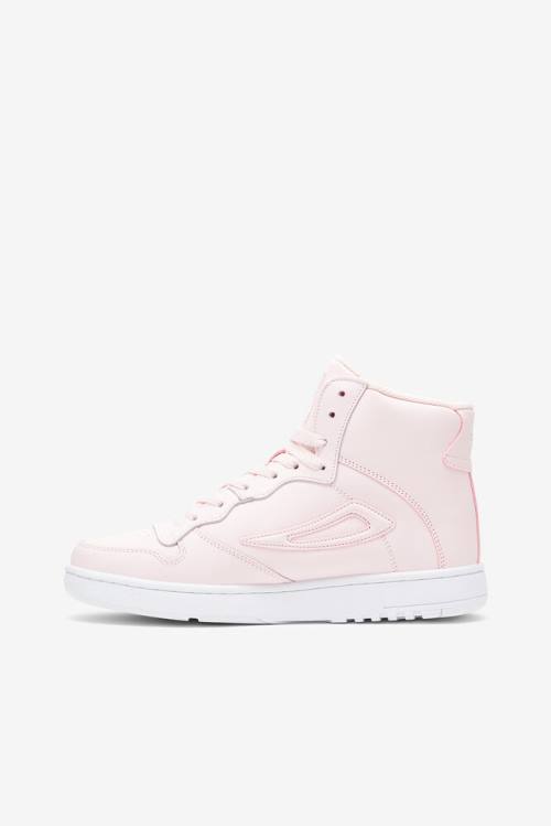 Pink / White Women's Fila Fx-dsx Mid Sneakers | Fila735AI