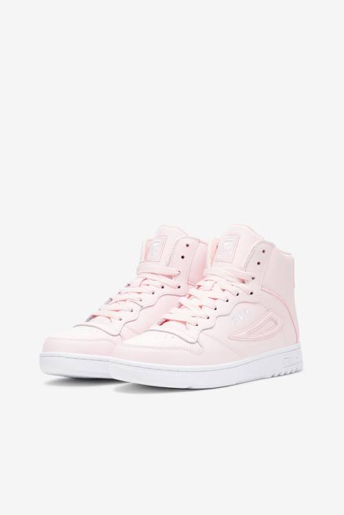 Pink / White Women's Fila Fx-dsx Mid Sneakers | Fila735AI