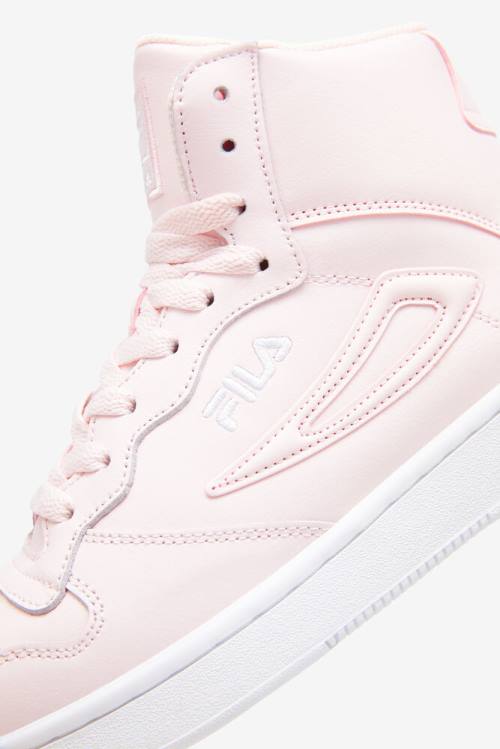 Pink / White Women's Fila Fx-dsx Mid Sneakers | Fila735AI