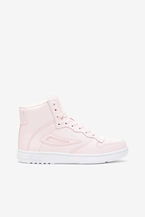 Pink / White Women\'s Fila Fx-dsx Mid Sneakers | Fila735AI