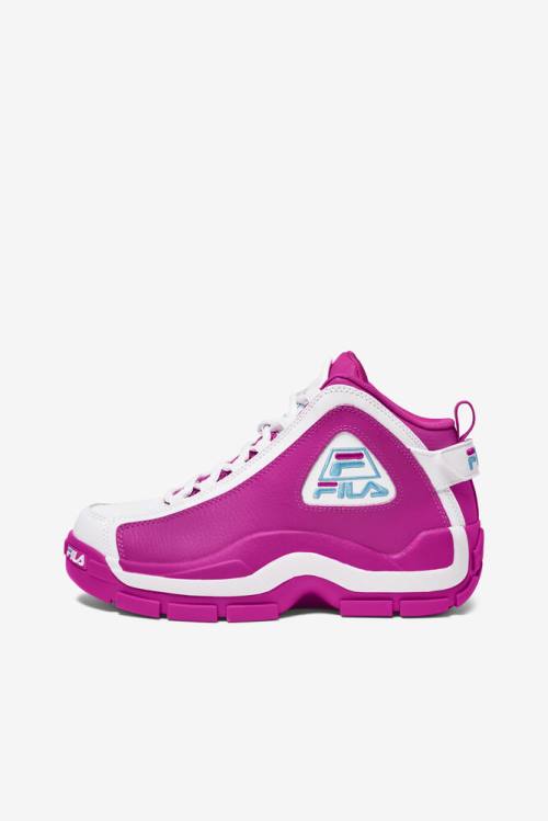 Pink / White Women's Fila Grant Hill 2 Sneakers | Fila237IB