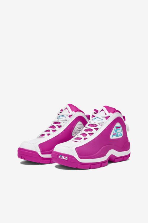 Pink / White Women's Fila Grant Hill 2 Sneakers | Fila237IB