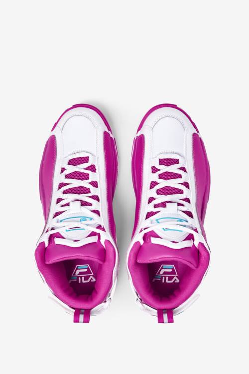 Pink / White Women's Fila Grant Hill 2 Sneakers | Fila237IB