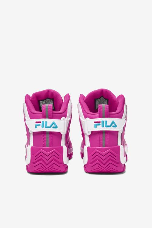 Pink / White Women's Fila Grant Hill 2 Sneakers | Fila237IB