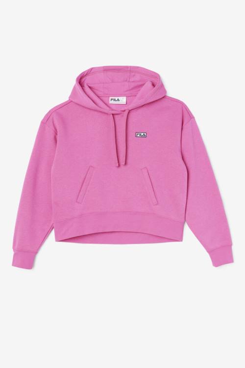 Pink Women\'s Fila Marina Hoodie | Fila075UV