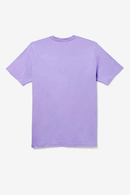 Purple Men's Fila Eagle Tee T Shirts | Fila538EG