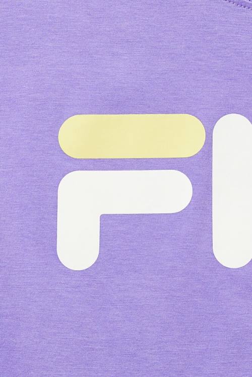 Purple Men's Fila Eagle Tee T Shirts | Fila538EG