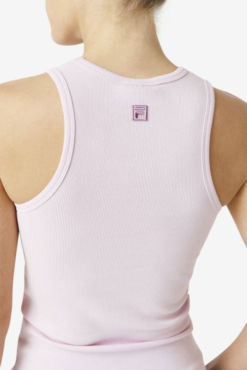 Purple Women's Fila Alexia Tank Sports Tops | Fila928RP