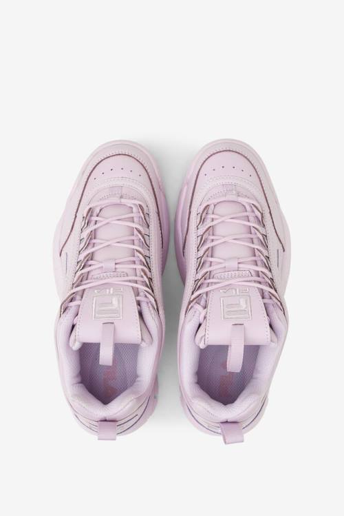 Purple Women's Fila Disruptor 2 Premium Sneakers | Fila328NK