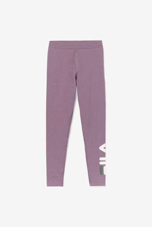 Purple Women\'s Fila Elora Leggings | Fila482QE