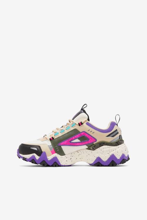 Purple Women's Fila Oakmont TR Sneakers | Fila813BM