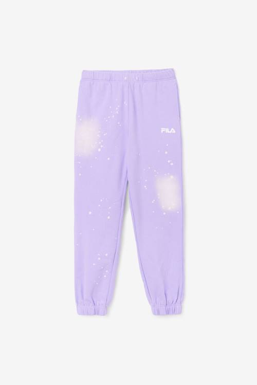 Purple Women\'s Fila Raleigh Tie Dye Jogger Pants | Fila491OV