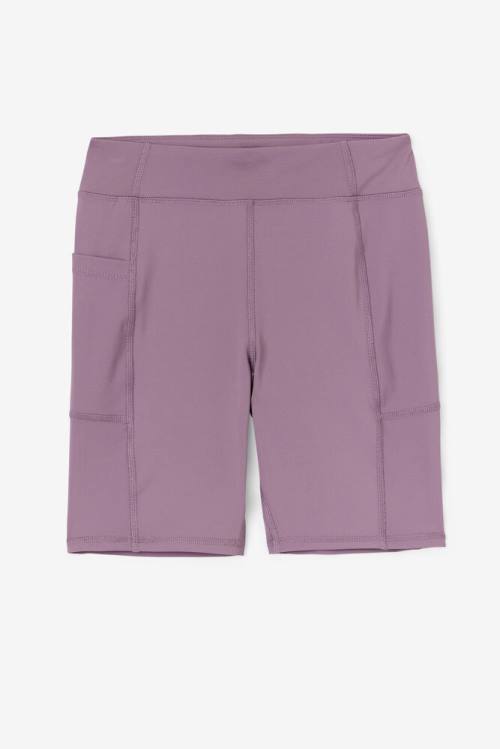 Purple Women\'s Fila Tiana Bike Shorts | Fila037BH