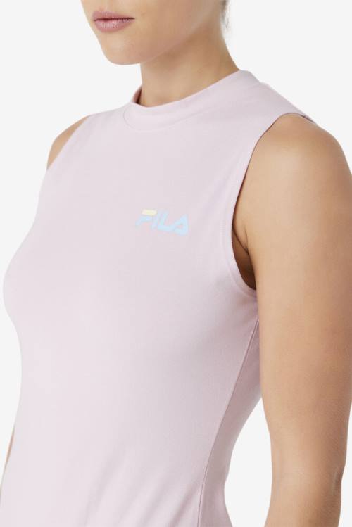 Purple Women's Fila Ximena Bodysuit | Fila083JR