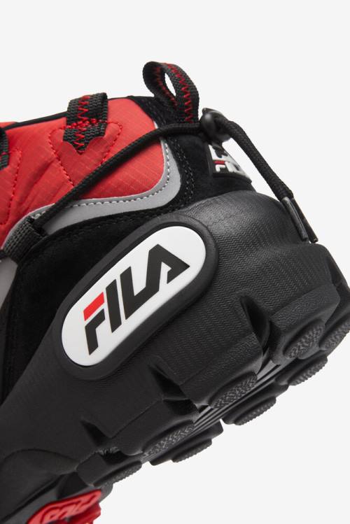 Red / Black Men's Fila Grant Hill 1 X Trailpacer Boots | Fila230HR