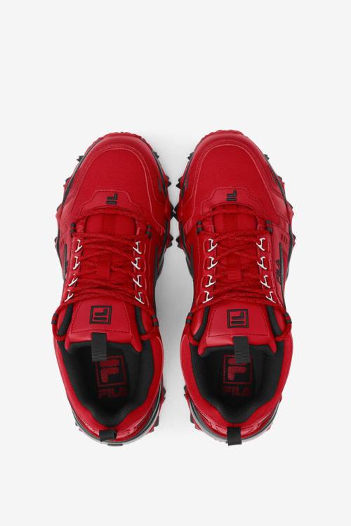 Red / Black Men's Fila Oakmont TR Sneakers | Fila102JG