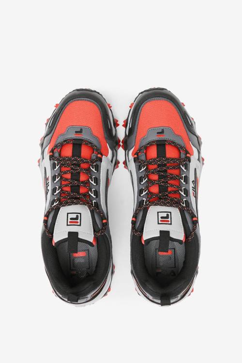 Red / Black Men's Fila Oakmont TR Sneakers | Fila280AQ