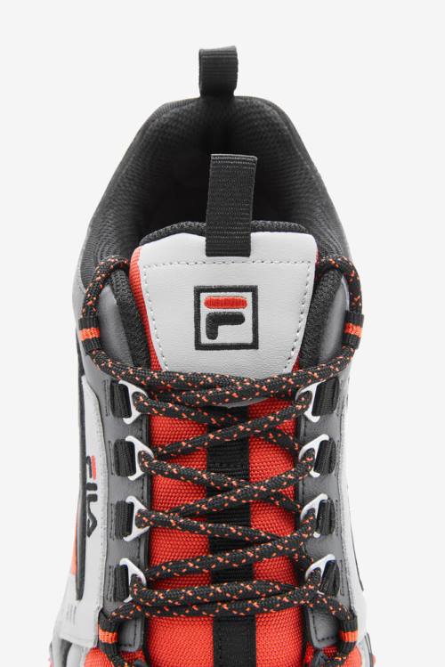 Red / Black Men's Fila Oakmont TR Sneakers | Fila280AQ