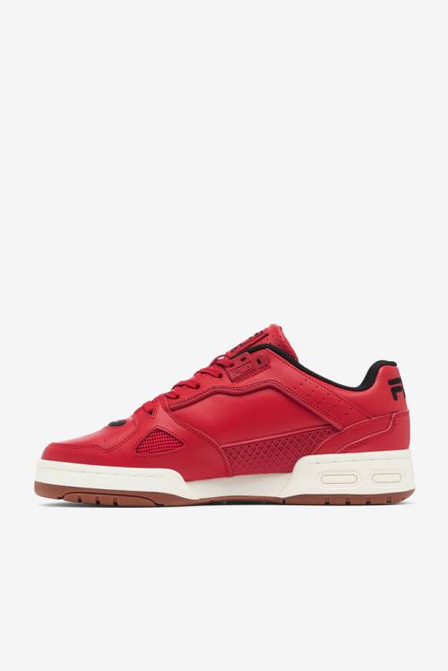 Red / Black Men's Fila Teratach 600 Sneakers | Fila593DP