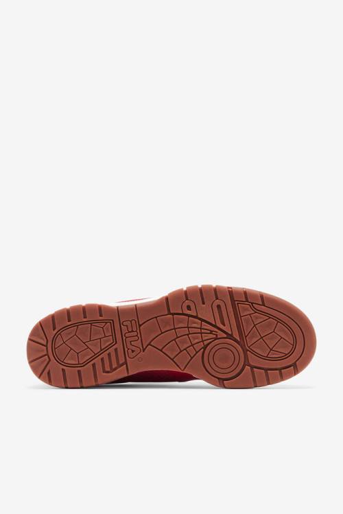 Red / Black Men's Fila Teratach 600 Sneakers | Fila593DP