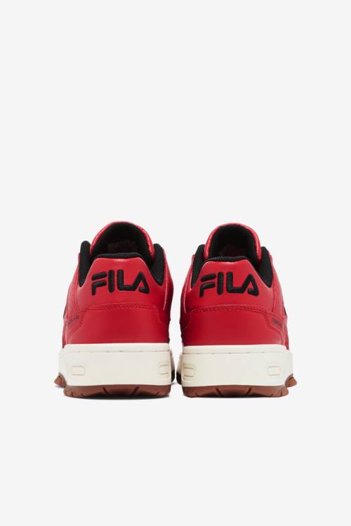 Red / Black Men's Fila Teratach 600 Sneakers | Fila593DP