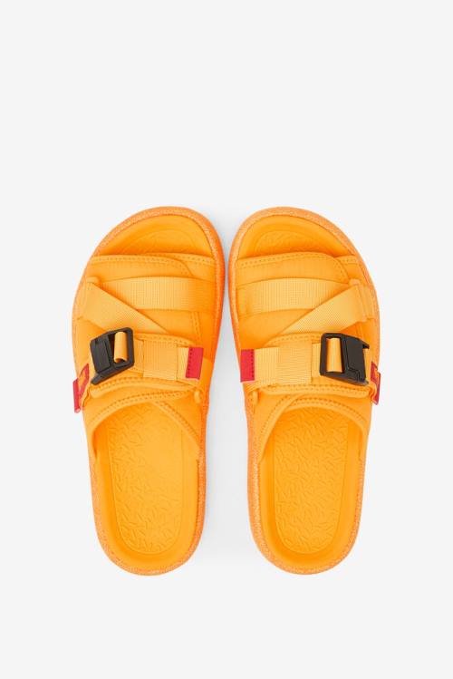 Red Men's Fila Atlas Slides | Fila741TS