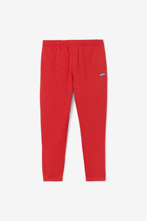 Red Men\'s Fila Garin Jogger Pants | Fila517WC