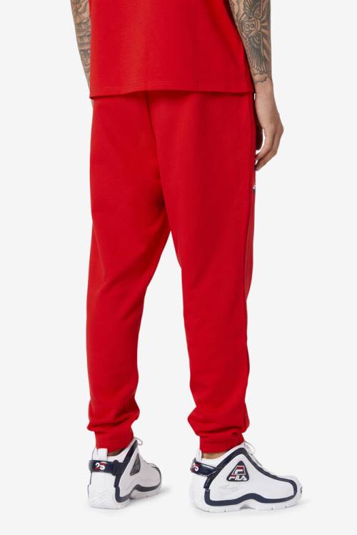 Red Men's Fila Grant Hill Orson Pants | Fila798GE