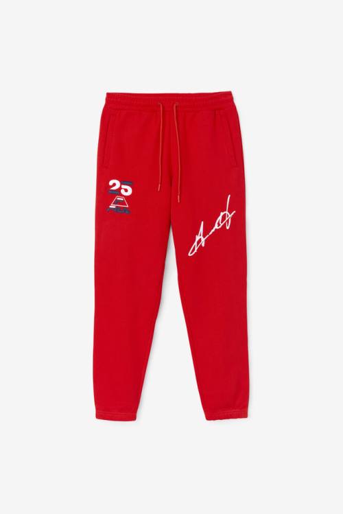 Red Men\'s Fila Grant Hill Orson Pants | Fila798GE