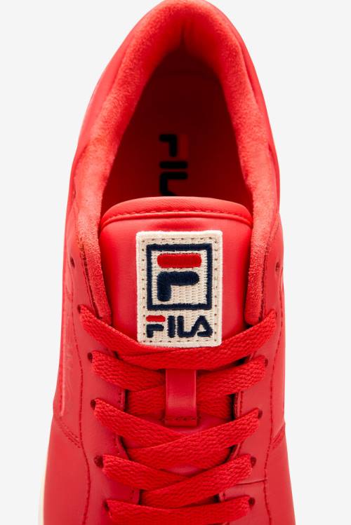 Red / Navy Men's Fila Original Fitness Sneakers | Fila946PE