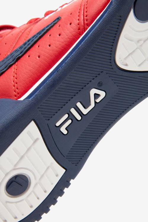 Red / Navy / White Men's Fila F-13 Sneakers | Fila431LZ