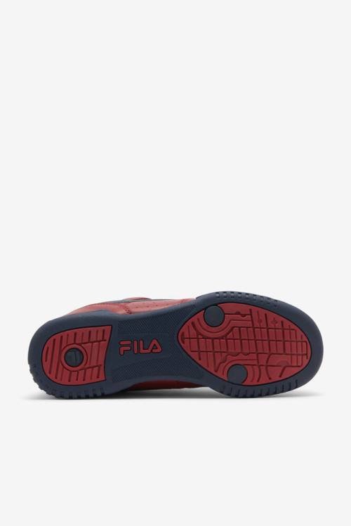 Red / Navy / White Men's Fila Original Fitness Sneakers | Fila421YC